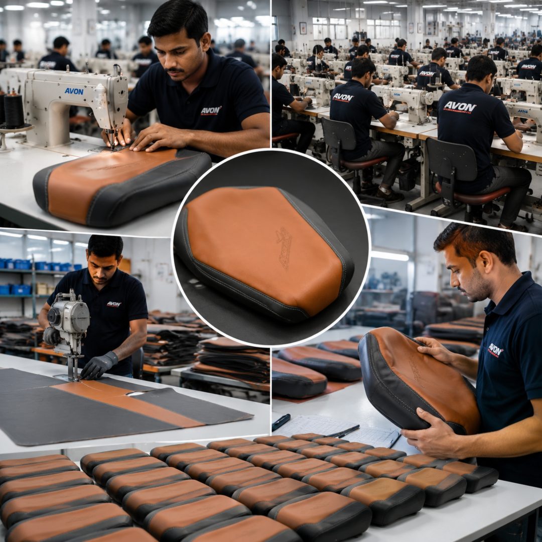 Seat cover production & quality check
